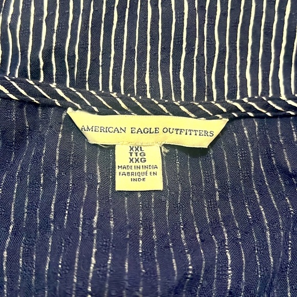 American Eagle Outfitters Black and White Maxi Dress - Picture 4 of 7